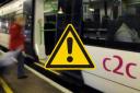 Warning - c2c trains severely disrupted