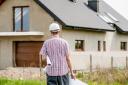 Example - Stock image of an architect on a building site