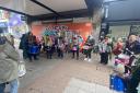 Protest - members of the Southend Tree Action Group in Southend today