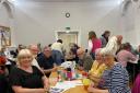 All smiles - A quiz team appear quietly confident during the Breast Friends Charity Quiz night