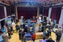 Busy - a previous job fair put on by the council