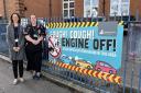 Anti-idling signage - Chalkwell School