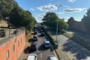 Busy - traffic in Colchester city centre