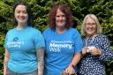 Anna Parry(left), Alzheimer’s Society, Gwenda Hughes (middle), Eryri Co-operative, Angela Morris (right), Alzheimer’s Society