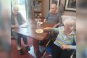 The care home sourced some local cheeses, as well as some more exotic ones, and paired them with all sorts of wines