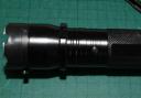 The stun gun disguised as a torch was discovered during checks at Stansted Airport