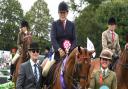 Katie Jerram won at the Land Rover Burghley Horse Trials on the Queen's former racehorse