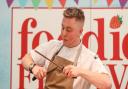 Chef Alex Webb at Foodies Festival