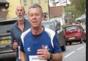 Rob Burgess in action for Grange Farm & Dunmow Runners at the Stebbing 10-mile.