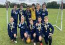 Takeley Primary School's boys show off their medals after the tournament.

Back row: Noah Brown, Noah Pappalardo, Lewis Stampp, Freddie Brown, Alfie Jackson, Charlie Regoli. Front row: Daniel Hall, Stanley Snowdon, Jake Brett, Jack Miller, Tom Sherrin.