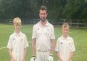 The Millbank family with 13-year-old Alex (left) and 11-year-old Zack (right) either side of dad Graham.