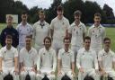 High Roding's first team after winning promotion. Back row: Stewart South (scorer), Ben Speakman, Jeff Clarke, Will Davis, Kit Morley-Jacob, Josh O’Connor. Front row: Ben Chillingworth, George Halls, Freddie Burns, Sam South, Chris Townsend, Archie