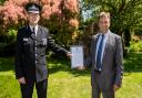 Ashley Stowell has been commended by Essex Police Chief Constable Ben-Julian Harrington for bravery and life-saving action on the M11