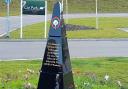 The Covid-19 memorial at Cam Valley crematorium designed by Harlow artist Camilla Fitzjohn