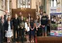 The Rotary Club of Dunmow held a Young Musicians' Concert at St Mary's Church