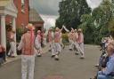 Thaxted Morris Men at Moat Park Retirement Village, Easton