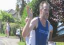 Rich Hynes of Grange Farm & Dunmow Runners at the 2021 Felsted 10k.