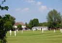 A cricket match at Dunmow Cricket Club, St Edmunds Lane