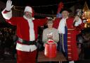 Grace from Dunmow St Mary's Primary School switched on the Great Dunmow Christmas lights