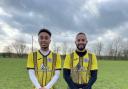 Mahen'a Kadimba and Emilio Caceres Sola scored for High Easter against Little Waltham in the Coward Cup.