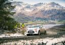 Alfie Hammond drives his Ford Fiesta through a snowy Cumbria. Picture: CHICANE MEDIA