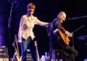 Kiki Dee and guitarist Carmelo Luggeri