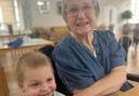 Children met with care home residents at Redbond Lodge in Dunmow