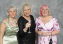 Sadie Nine (centre), with Flitch Ball organiser Kay Puddick and Flitch Trials organising committee vice-chair Helen Haines