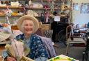 Pam Keogh celebrating her 95th birthday