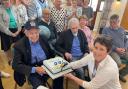 John Bridges celebrated his 100th birthday