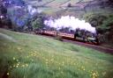 All aboard Green Dragon on the Keighley and Worth Valley Railway