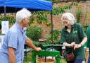 Apple juicing at the Gardens of Easton Lodge