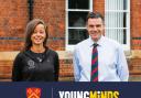 Felsted parent Simone Gubbins and headteacher Chris Townsend took on a running challenge for Young Minds