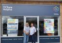 Takeley shop manager Louise Poulton (right) with assistant shop manager Sally Hare