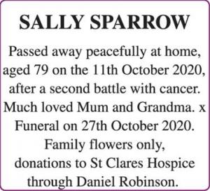 SALLY SPARROW