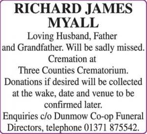 RICHARD MYALL