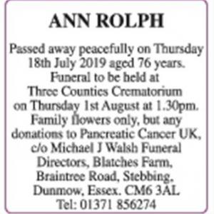 ANN ROLPH