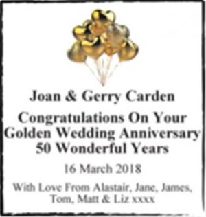 Joan & Gerry Carden