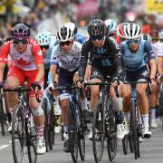 Archive: A previous event showing the peleton during the AJ Bell Women's Tour of Britain