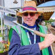 A station adopter at Chappel & Wakes Colne station