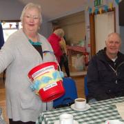 Community support from Royal British Legion Felsted through their coffee morning, raising money to support the people of Ukraine