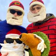 Christmas jumpers on show at the Great Dunmow Christmas Market