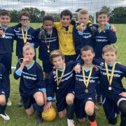 Takeley Primary School's boys show off their medals after the tournament.

Back row: Noah Brown, Noah Pappalardo, Lewis Stampp, Freddie Brown, Alfie Jackson, Charlie Regoli. Front row: Daniel Hall, Stanley Snowdon, Jake Brett, Jack Miller, Tom Sherrin.