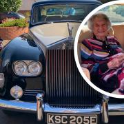 Elsa Clarson celebrated her 104th birthday with a Rolls-Royce Phantom experience