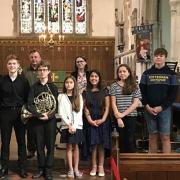 The Rotary Club of Dunmow held a Young Musicians' Concert at St Mary's Church