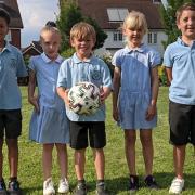 Cassius, Freya, Zachary, Florence, Harry from Takeley Primary School