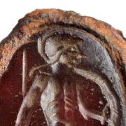 Roman Intaglio Ring depicting Mars