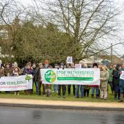 SWAP campaigners have long protested against the prison plans