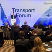 Stansted Airport managing director Gareth Powell at the Transport Forum