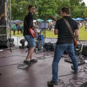 The Lackeys performing at last year's Great Dunmow Summer Solstice Sundown Festival